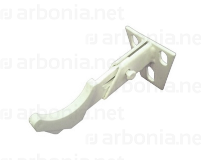 Настенный кронштейн верхний W161 L=69-90 AF Белый (RAL9016)