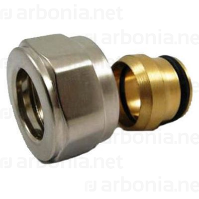 Резьбовое соединение Schlosser для медных труб, сталь GW 22x1.5 x 15MM (602500005)