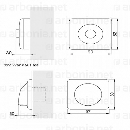 Электрокомплект WFS 800 W титан