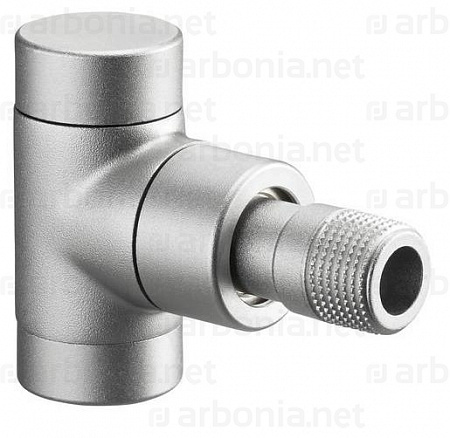 1166042 Oventrop Combi E вентиль на обр. подводку Ду15, 1/2&quot;, PN10, угловой, никель