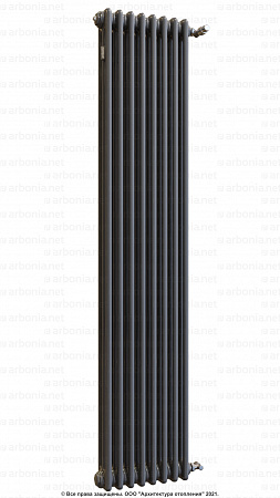 Вертикальный радиатор Arbonia 3180/08 SF-3 Anthrazit metallic с боковой подводкой