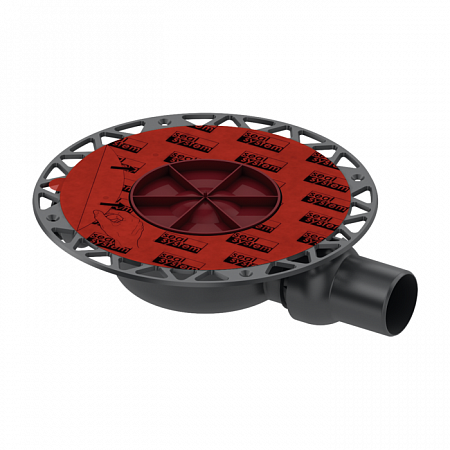 Сифон TECE TECEdrainpoint S DN 50, низкий, с универсальным фланцем Seal System 3601400