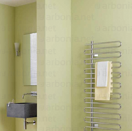 Полотенцесушитель Arbonia Cobrawatt 0,5 CBW 110 L WFS2 CR (хром) левый