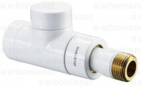 1167062 Oventrop Combi E вентиль на обр. подводку Ду15, 1/2&quot;, PN10, прямой, белый